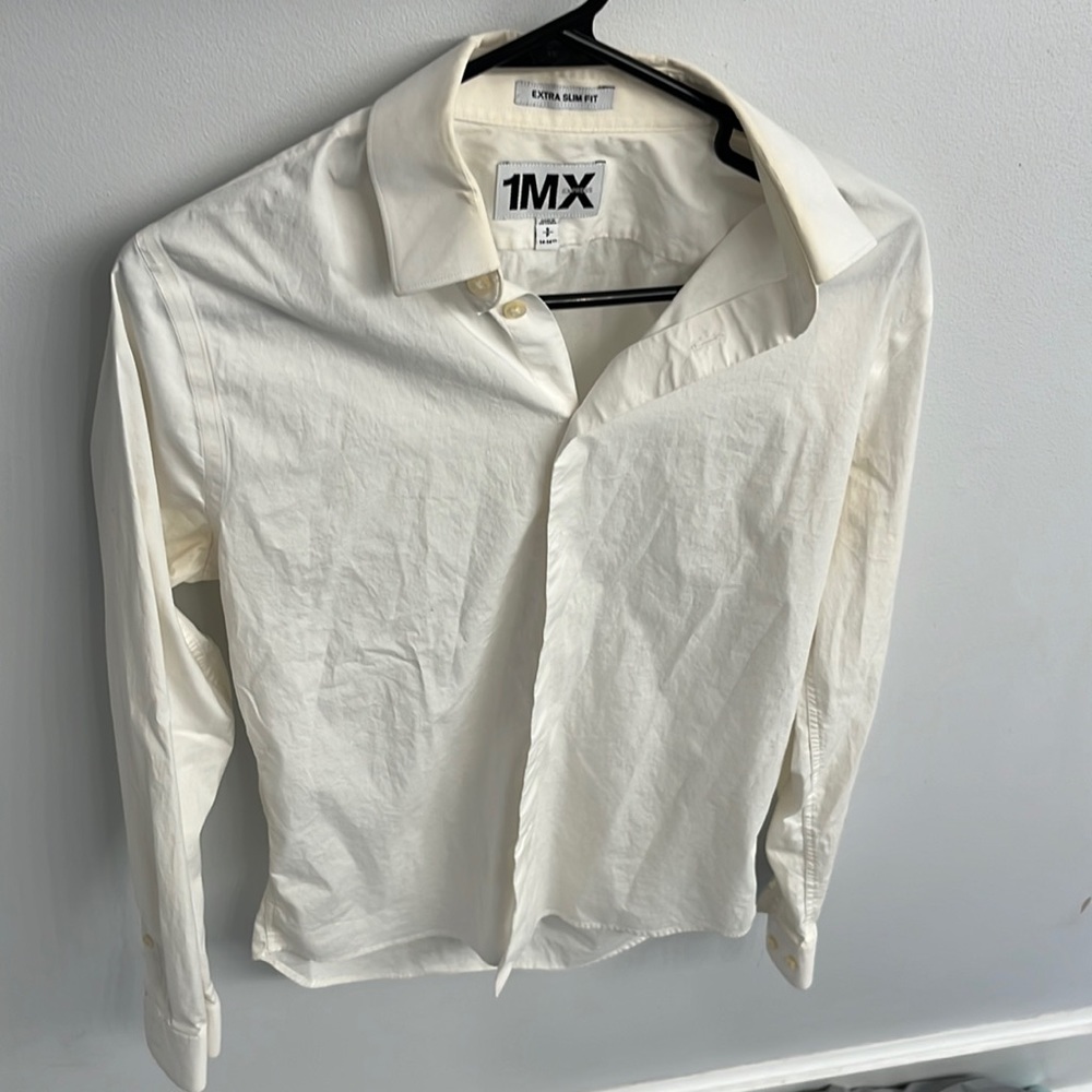 Express 1mx white shirt size s